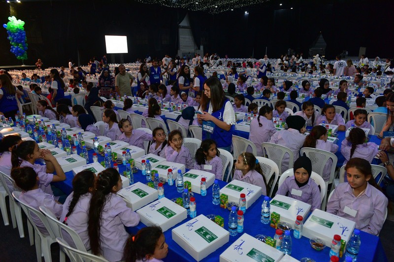 Ajialouna Iftar for 2000 orphans